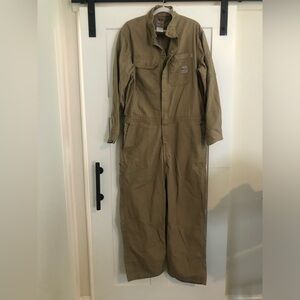 Carhartt FR Tan Coveralls EUC 1987